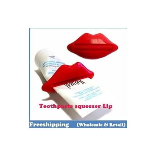 Toothpaste squeezer Lip 2pcs/pack,5packs/ lot 9*4cm Free shipping
