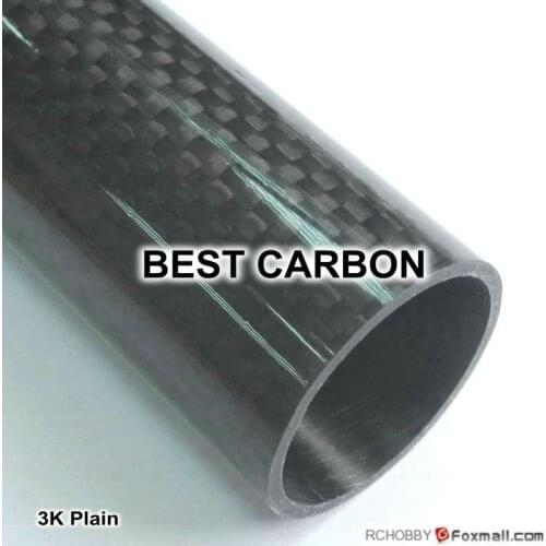 Free shiping 4pcs x 14mm x 12mm x 2000mmm High Quality Plain Glossy 3K Carbon Fiber Fabric Wound Tube