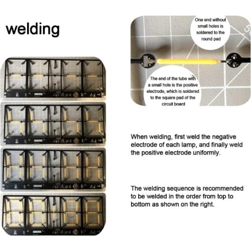 Home Minimalist LED Creative Clock Adjustable Brightness USB Power Desk Ornament