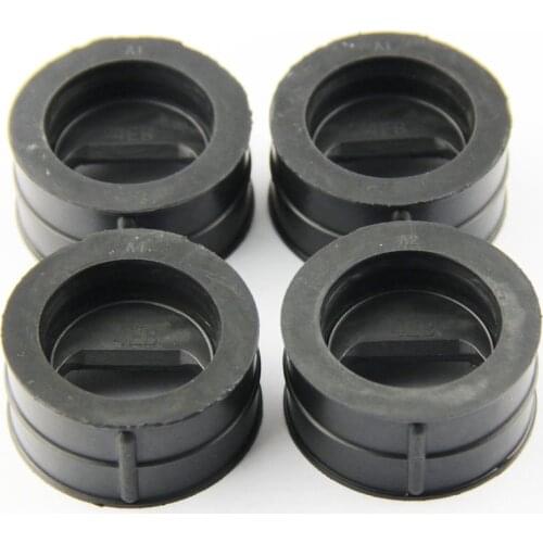 4pcs Motorcycle Carburetor Interface Manifold Intake Glue for Yamaha XJ400 Diversion XJ600S XJ600N OEM：4BR-13598-10 4EB-13598-00