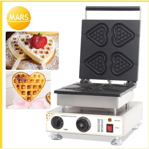 Commercial using belgian waffles maker machine 110v 220v Electric Waffle Pan Muffin Machine