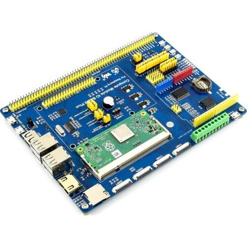Waveshare Compute Module IO Board Plus Composite Breakout Board for Raspberry Pi CM3/CM3L/CM3+/CM3+L