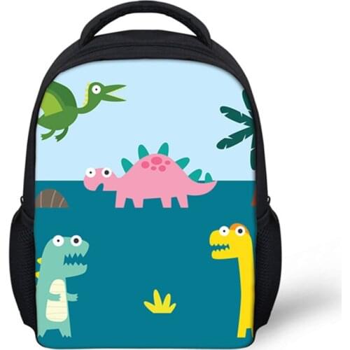 2019 Schoolbag for Kids School Backpacks with Cartoon Dinosaur for Boys Girls Birthday Gift New Hot Travel Bookbag Tyrannosaurus