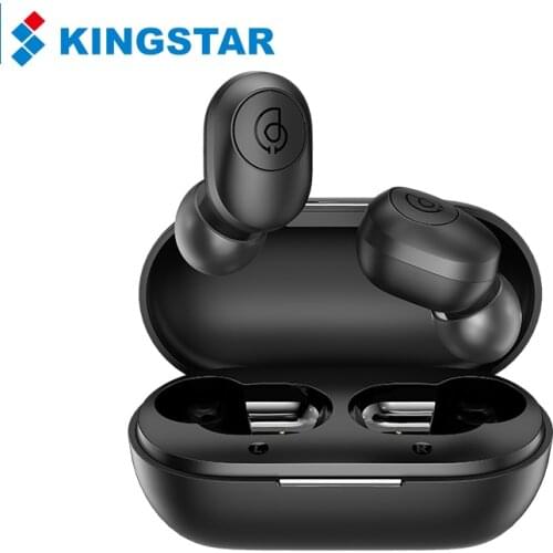 KINGSTAR TWS Bluetooth Earphone Wireless Headphones with Mic Sport Waterproof Noise Canceling Headset Stereo Sound Earbuds