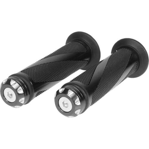 7/8" Universal Motorcycle Bar End Weight Rubber Motorbike Motocross Handlebar Gel Hand Grip