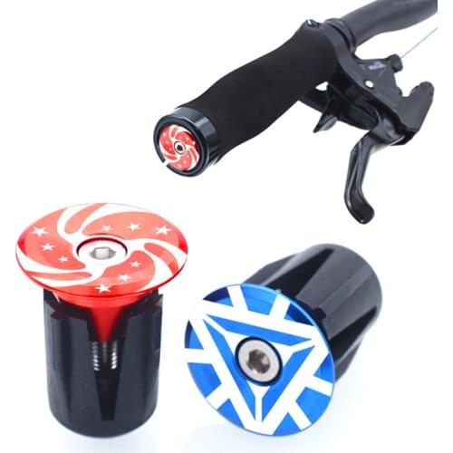 Bicycle Handlebar Plug Waterproof Cover Aluminum Alloy Expansion Bar Block Road Bike Handlebar Strap Bar Block