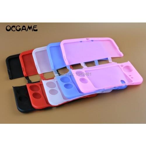 2pcs high quality Soft Silicone Case Protector cover for NEW 3DS XL LL Console Protective Skin for New 3DSXL 3DSLL