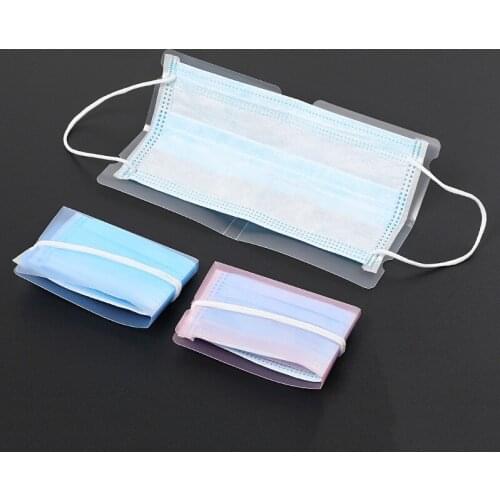 1/3/5/10pcs Mask Storage Clip Foldable Storage Manager Portable Mask Holder Mask Folder Mask Storage Organizer Home Clip Holder