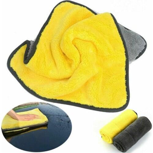 Hot Sale 1pc Car Washing Towel Window Casement Dish Cleaning Cloth Rag Dry Strong Absorbent Soft 30cm*30cm/30*40cm/30*60cm
