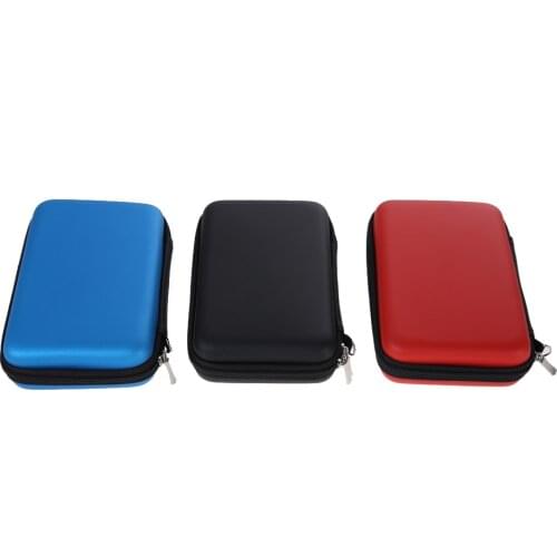 EVA Skin Carry Hard Case Bag Pouch for Nintendo 3DS XL LL with Strap Games & Accessories Blue/Black/Red