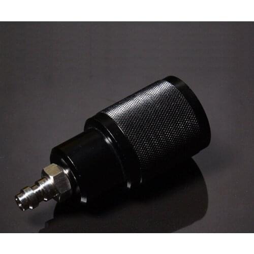 Golden bell 30mpa refilling direct injection valve inflation port 7/8-14 threaded link head with 8MM check valve male