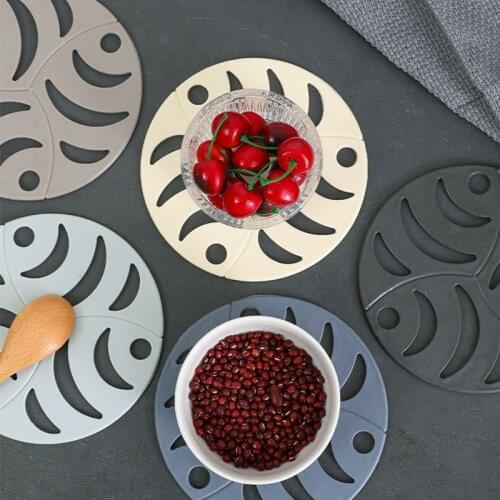 16CM Round Tea Coffee Cup Coaster Heat Insulation Non-slip Cup Mat Beer Mug Tableware For Dining Table Decoration Accessories