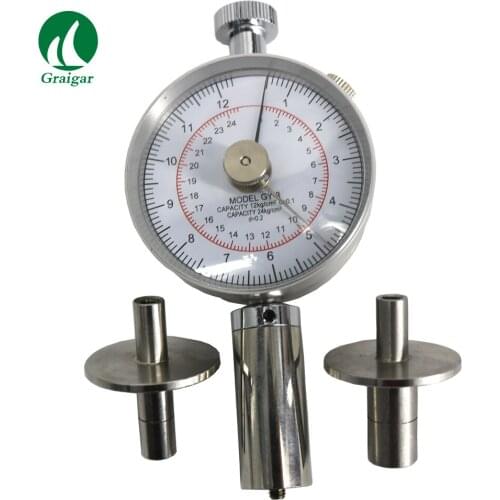 2 pieces / lot Fruit Hardness Tester Durometer for Inspecting the Hardness of the Fruits GY-3