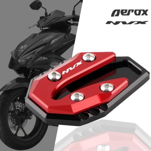 Side Stand Enlarge Kickstand Fit For YAMAHA NVX155 AEROX155 NVX AEROX 2015-2018 Motorcycle Accessories Sidestand Foot Enlarger