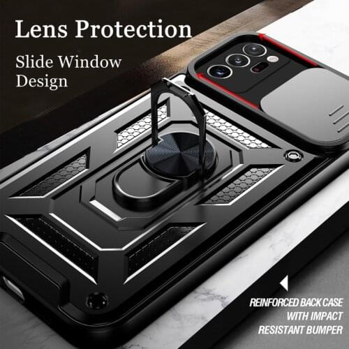 Slide Window Phone Case For Samsung A52 A72 A32 A51 A71 A31 A12 A52S Lens Protection Covers For Samsung Galaxy M02S M51 M12 Case