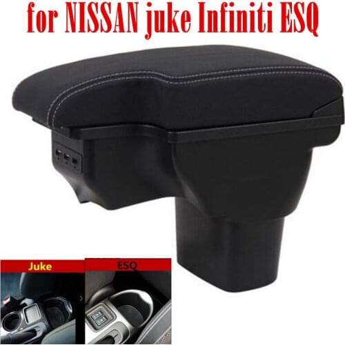 For Infiniti ESQ Original NISSAN JUKE hand box car interior accessories modification dedicated esq rechargeable USB telescopic
