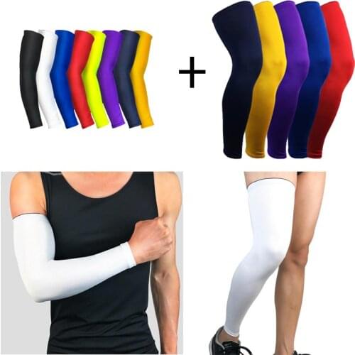 Leg Warmers UV Protection Cycling Arm Warmer Breathable Bicycle Running Racing MTB Bike Leg Sleeve