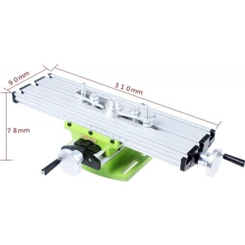 Mini Milling Machine Bench Drill Vise Fixture Worktable Adjustment Coordinate Table For Mini Lathe