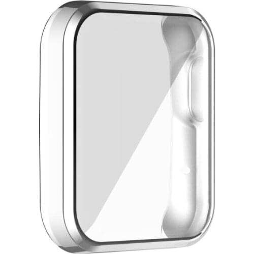 40GD Soft Colorful Watch Protector Case Screen Protective Cover Skin Shell for -Xiaomi Mi Watch Lite Redmi Watch Accessories
