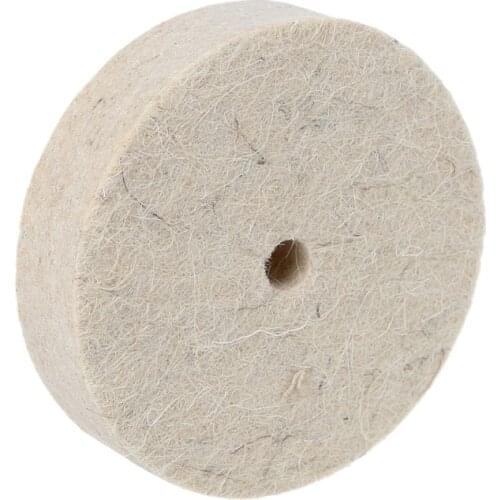 76x20mm Wool Felt Polishing Buffing Grinding Wheel Polisher Disc Pad Rotary Tool