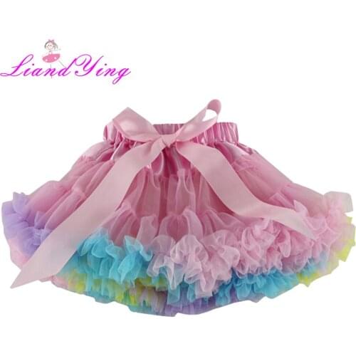 Baby Girls Tutu Skirt Fluffy Children Ballet Kids Pettiskirt Baby Girl Skirts Princess Tulle Party Dance Skirts For Girls Cheap