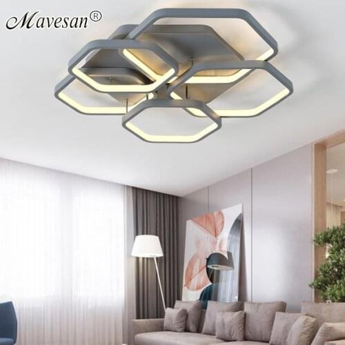 Modern LED Chandeliers For Bedroom Dining Room Kitchen Villa Hotel Restaurant Gallery Foyer Office Indoor Home Aluminum Lights