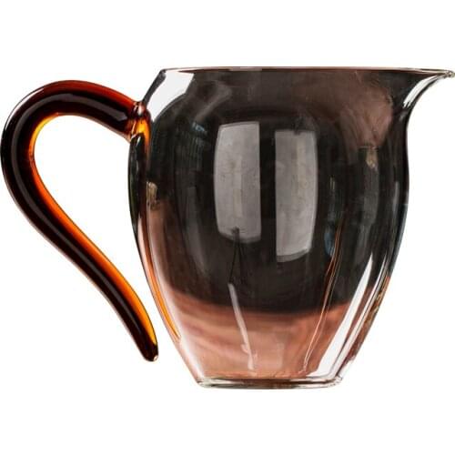 Heqi Glass Fair Cup Heat-Resistant Thickening Tea Filter Integrated Tea Pot Ceramic Personal Tea Set