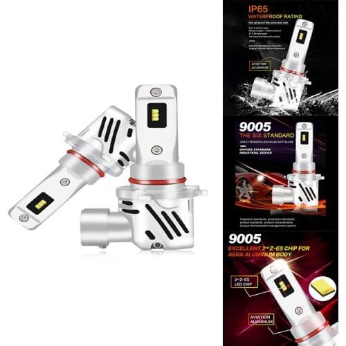 G12B LED Headlight Bulbs 12000LM 6500K 60W White Wireless Headlight LED Bulb Fog Lamp Light Turn Signal Bulb, 2PCS