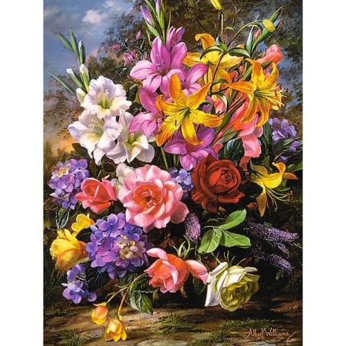 Embroidery,5D,diy,Diamond Painting,abstract,Vase of Flowers,Cross Stitch,Full,Diamond Embroidery,3d Diamond Mosaic,Needlework