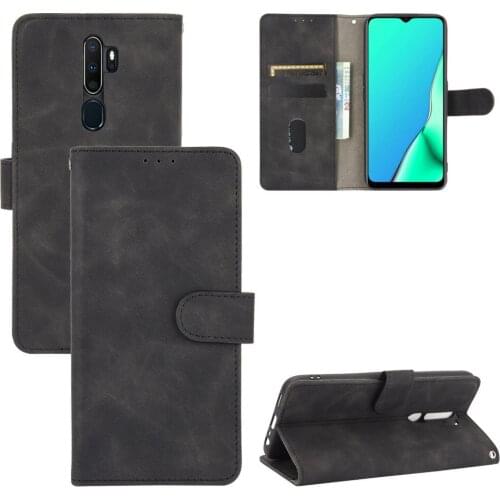 For Oppo A9 2020 Case Luxury Flip PU Leather Card Slots Wallet Stand Case For OPPO A5 2020 A 9 A 5 OPPOA5 OPPOA9 Phone Bags