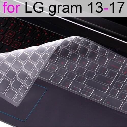 For LG gram 15 Keyboard Cover 15Z950 15Z970 15Z975 15Z980 15Z990 15Z995 15Z90N 15Z95N Ultra PC Protector Skin Case Silicone 15.6