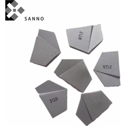10pcs/pack YW2 / YT5 / YT15 E231 / E233 / E236 / E239 / E242 cnc carbide brazen inserts turning tools welding blade cutting tips