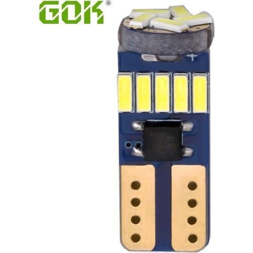 100Pcs T10 Bulb Car Led 194 T10 Led Canbus t10 15 SMD 4014 Car LED Signal Light Parking Styling Fog Lamp