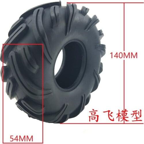 2.2 140mm Crawler Pneumatic Tire set for 1/10 RC Rock Crawler moonster car 4pcs