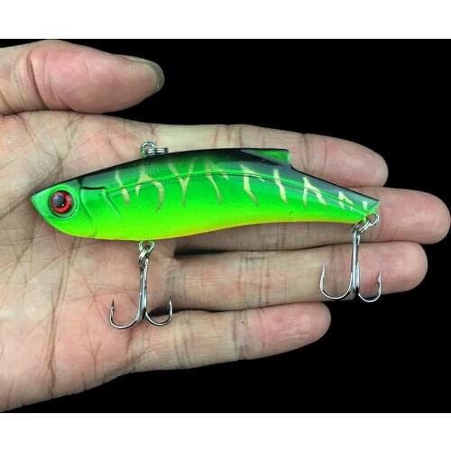 23g/27g Long cast Hard Fishing Lure bait VIB Hook Sinking Vibra Laser reflection Bottom fish Bass Crank Bait pesca Japan Wobbler