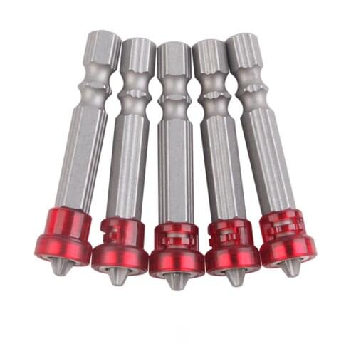 5pcs 48mm Electric Screwdriver Electric Drill Dingle-Head Cross Bit Power Tool Accessories