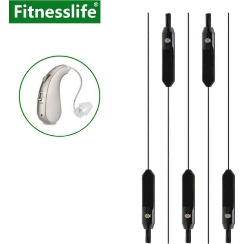 5pc Hearing Aid Cleaner Brush Cleaning Tools Sound Amplifier Accessories Magnetic Extra Long Vent for Earmold Daily Maintenance