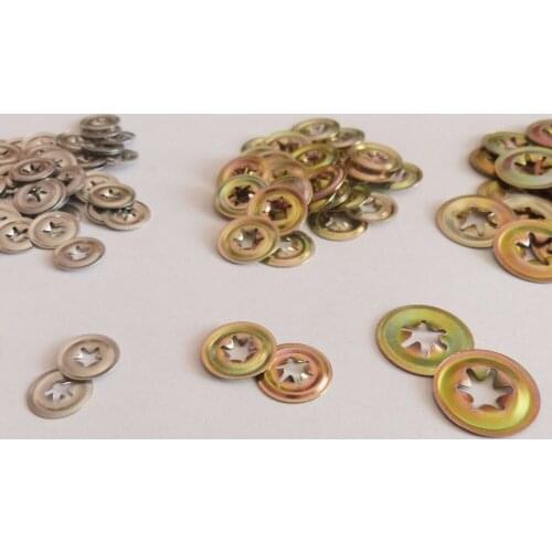 500pcs/lot--11mm/14mm/18mm width metal washer for smooth stem eyes nose and stem doll nose eyes mouth findings--size option