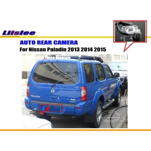 Car Rear view Camera For Nissan Paladin 2013-2015 Back Up Parking CCD RCA NTST PAL CAM