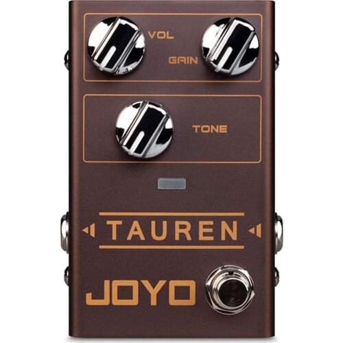 JOYO Tauren Overdrive Guitar Pedal with GAIN Control Dynamic Overdrive Effect Pedal Guitar Accessories R-01 Overdrive Pedal