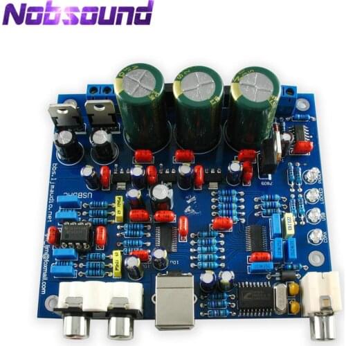 Nobsound CS8416+CS4398 Coaxial USB DAC Board SPDIF Decoding Module 32K -192K/24BIT DIY Kit/Finished Board