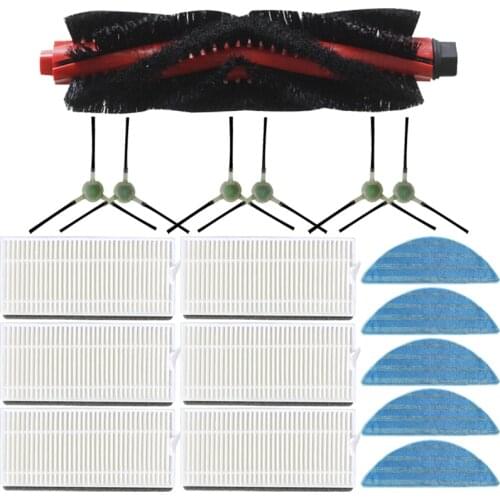 Roller Side Brush HEPA Filter Mops For Lefant M200/M201/ M501A/M520/M571/T700/U180 Robot Vacuum Accessories kit Parts002