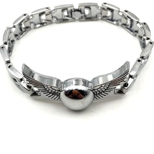 New Arrival Movie Golden Snitch Bracelet Fashion Alloy Bracelet For Women&Men Wholesale 12pcs/lot