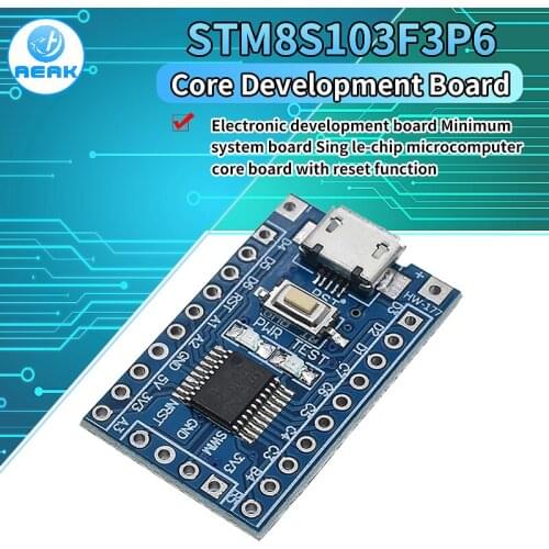 New Chip STM8S103F3P6 system board STM8S STM8 development board minimum core board