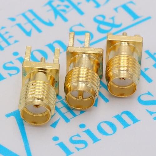 Extended SMA partial foot 1.6 rf SMA-KE outside screw hole 11 mm coaxial connector teeth 5pcs/lot