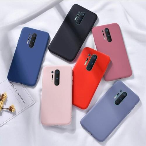 Luxury Bumper Cover For Oneplus 8T 8 Nord Z 7 8 Pro 7T Original Liquid Silicone Phone Case For Oneplus 7T Pro 7 Pro 6 6T Case