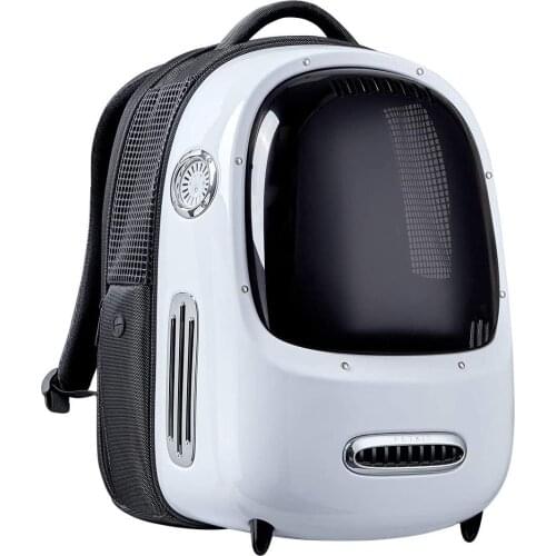 Cat Backpack Carrier Pet Carrier Products Travel Bag Built-in Fan, Lighting, Waterproof Breathable Pet Bag Dog Cat Space Capsule