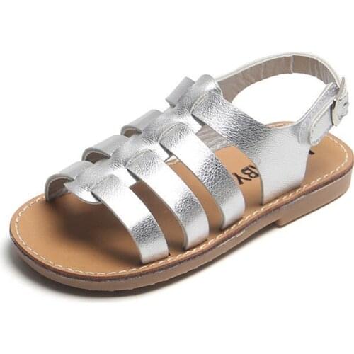 Baby Toddler Children Non-slip Beach Shoes Sweet Princess Shoes Summer New Boys And Girls Sandals For Girls 3 Color