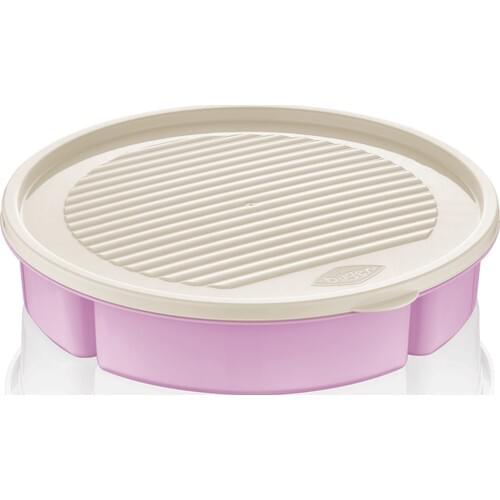 Bager Smart 5 Compartments Storage Container 6'lı Package