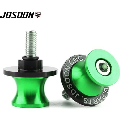 10MM Motorcycle Swingarm Slider Spools Stand Cover Screws For Kawasaki Ninja ZX-12R ZX1200 2000-2005 2001 2002 ZX12R ZX 12R 1200
